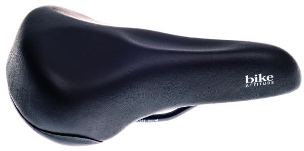 Velo Sattel Trekking VL-262-8B10 Damen ohne &Ouml;ffnung schwarz 