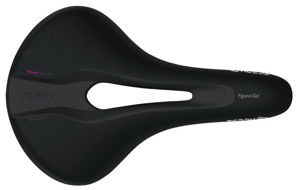 Terry Sattel Figura Gel Lady mit &Ouml;ffnung black 