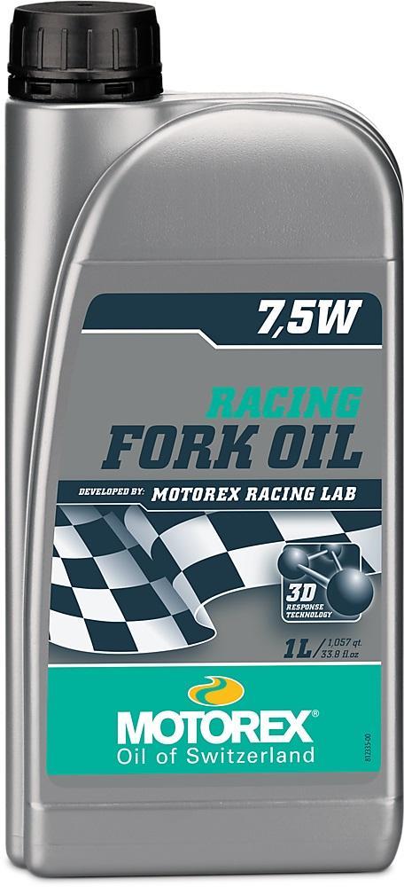 Motorex Racing Fork Oil SAE 7.5W Federgabel&ouml;l Flasche 1 L 