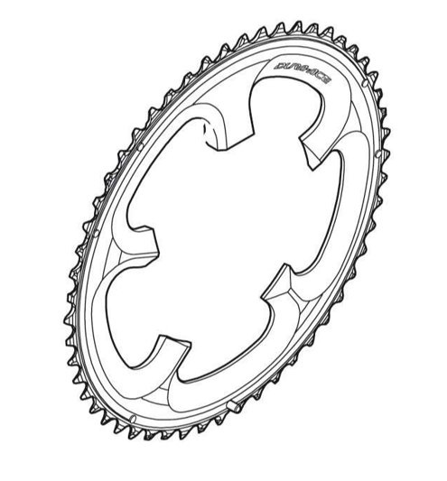 Shimano Kettenblatt DURA-ACE FC-7900 56 Z&auml;hne E 