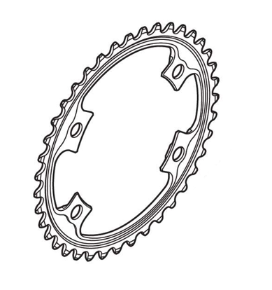 Shimano Kettenblatt DURA-ACE FC-9000 42 Z&auml;hne ME 