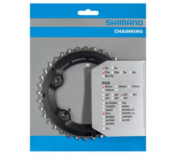 Shimano Kettenblatt SLX FC-M7000 36 Z&auml;hne BC 