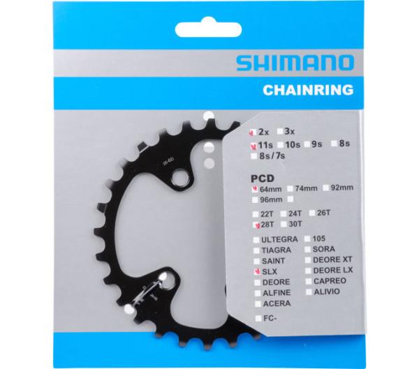 Shimano Kettenblatt SLX FC-M7000 28 Z&auml;hne BD 