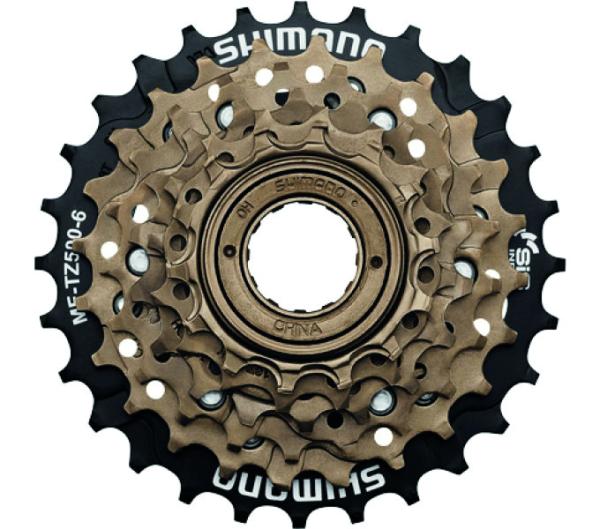 Shimano Freilauf-Kassette TOURNEY MF-TZ500 6-Gang 14-28 Z&auml;hne 