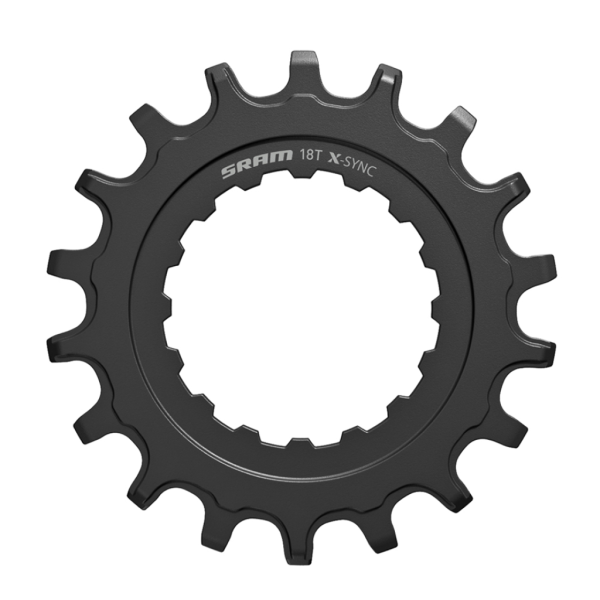 Sram Chainring EX1 X-Sync for Bosch Gen2 18T black